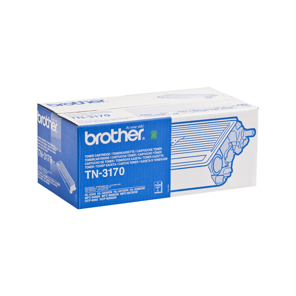 Oriģināla Brother TN3170 augsta ražības  printera tonera kasetne, melna 2